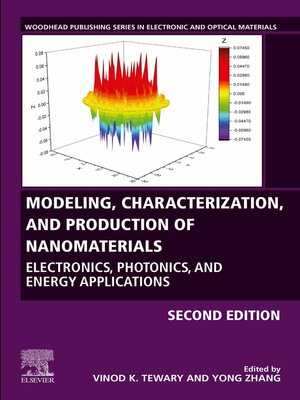cover image of Modeling, Characterization, and Production of Nanomaterials